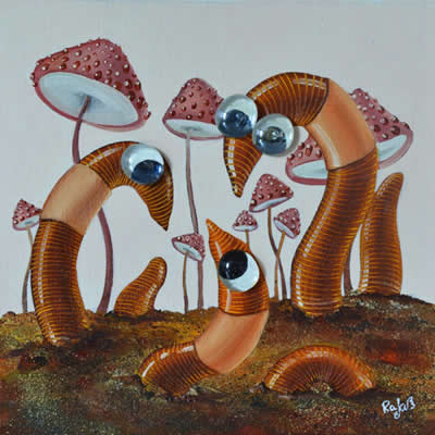 Les lombrics - Raphaële LENNOZ